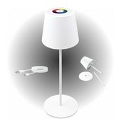 Schwaiger LED Warmweiß DC RGB Tischleuchte mit Touchsteuerung f&uuml;r 39,99 Euro