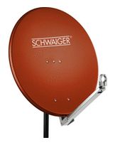 Schwaiger 75 cm Sat-Spiegel  SPI710.2 (Rot) f&uuml;r 99,96 Euro