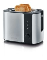 Severin Toaster 800 W 2 Scheibe(n)  AT2589 (Schwarz, Edelstahl) f&uuml;r 28,96 Euro