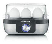 Severin Eierkocher für 3 Eier (Schwarz, Edelstahl, Transparent) EK3163 f&uuml;r 31,46 Euro