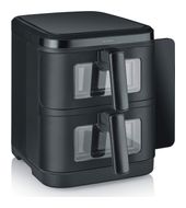 Severin Doppel Heißluftfritteuse 11 l 2800 W  FR2468 (Schwarz) f&uuml;r 84,46 Euro