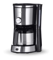 Severin 8 Tassen Thermo Filterkaffeemaschine 1,0 l  KA4845 (Schwarz, Edelstahl) f&uuml;r 69,46 Euro