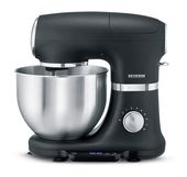 Severin 1000 W Küchenmaschine 5,5 l mit Waage  KM3898 (Schwarz, Silber) f&uuml;r 181,96 Euro