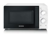 Severin Freistehende Mikrowelle 700 W Größe: klein 6 Stufen  MW7570 (Schwarz, Weiß) f&uuml;r 64,99 Euro