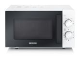 Severin Freistehende Mikrowelle 800 W Größe: klein 6 Stufen (Schwarz, Silber, Weiß) MW7574 f&uuml;r 79,96 Euro