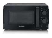 Severin Freistehende Mikrowelle 700 W Größe: klein 6 Stufen  MW7580 (Schwarz) f&uuml;r 79,46 Euro