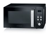 Severin Freistehende Mikrowelle 900 W Größe: mittel 10 Stufen Grill  MW7752 (Schwarz, Edelstahl) f&uuml;r 146,96 Euro