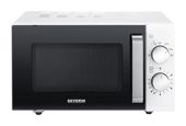 Severin Freistehende Mikrowelle 800 W 6 Stufen  MW7765 (Schwarz, Silber) f&uuml;r 99,96 Euro