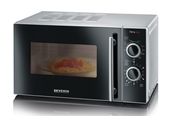 Severin Standgeräte Solo 700 W Größe: klein 9 Stufen Grill  MW7771 (Schwarz, Silber) f&uuml;r 101,96 Euro