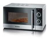 Severin Standgeräte Solo 700 W Größe: klein 9 Stufen Grill  MW7874 (Silber, Edelstahl) f&uuml;r 94,96 Euro