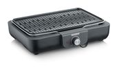 Severin 2300 W mit 370 x 290 mm Fläche  PG8556 Grillplatte (Schwarz, Edelstahl) f&uuml;r 62,96 Euro