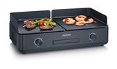 Severin 2 Zone(n) 2200 W mit 480 x 270 mm Fläche  PG8569 Suave Plancha  Tischgrill (Schwarz) f&uuml;r 121,96 Euro