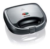 Severin Sandwichmaker 600 W für 4 Sandwiches  SA2969 (Schwarz, Edelstahl) f&uuml;r 27,46 Euro