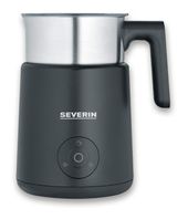 Severin Milchaufschäumer Handlicher elektrischer Milchaufschäumer ca. 220 ml (Schwarz, Gebürsteter Stahl, Silber) SM3579 f&uuml;r 74,46 Euro