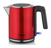 Severin 1,0 l Wasserkocher 2400 W  WK3427 (Schwarz, Rot) f&uuml;r 35,46 Euro