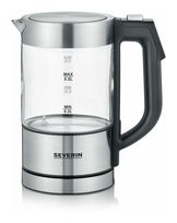 Severin 0,5 l Wasserkocher 1100 W (Schwarz, Transparent) WK3458 f&uuml;r 42,99 Euro