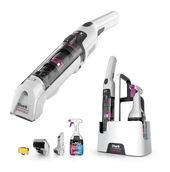 SHARK Handstaubsauger Beutellos (Schwarz, Pink, Weiß) HX100EUT StainForce f&uuml;r 128,96 Euro
