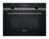 Siemens Einbau-Mikrowelle 900 W Größe: maxi 5 Stufen Grill (Schwarz) iQ500 CM485AGB1 f&uuml;r 1.768,00 Euro