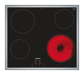 Siemens Glaskeramik Kochfeld/Herdplatte 4 Zone(n) iQ100 ET645HE17 autarkes 60 cm f&uuml;r 296,96 Euro