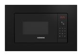 Siemens Einbau-Mikrowelle 800 W Größe: klein 5 Stufen Grill (Schwarz) iQ300 BE623LMB3 f&uuml;r 317,00 Euro