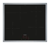 Siemens 60 cm Induktions Kochfeld/Herdplatte 4 Zone(n) iQ300 EI645CFB6E herdgebundenes f&uuml;r 667,00 Euro