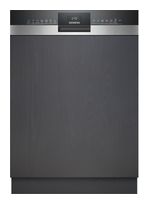 Siemens 60 cm Geschirrspüler teilintegriert (ohne Front) Sehr leise 14 Maßgedecke aquaStop Funktion Wärmetauscher iQ300 SX53ES22CE f&uuml;r 654,00 Euro