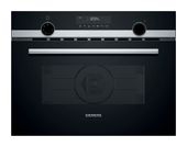Siemens Einbaubackofen kompakt AutoClean Mikrowelle iQ500 CM585AGS1 f&uuml;r 730,00 Euro