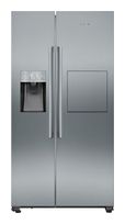 Siemens Side-by-Side Kühl-/ Gefrierkombination 369 l / 191 l 258 kWh NoFrost 1787 mm x 908 mm  iQ500 KA93GAIDP (Grau) f&uuml;r 2.148,00 Euro