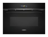 Siemens Einbau-Mikrowelle 1000 W Größe: groß 5 Stufen Grill (Schwarz) iQ700 CE732GXB1 f&uuml;r 1.015,00 Euro