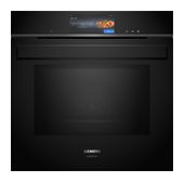 Siemens Einbaubackofen groß Dampfgaren AutoClean (Schwarz/Edelstahl) iQ700 HS938GEB1 f&uuml;r 4.485,00 Euro