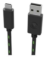 Snakebyte Stecker USB C auf USB A 5 m  Charge:Cable SX Pro (Schwarz, Grün) f&uuml;r 19,99 Euro
