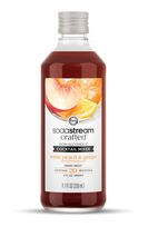 SodaStream Karbonisierungssirup 330 ml Crafted Mixers Cocktail Weißer Pfirsich Ingwer f&uuml;r 5,99 Euro