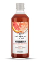 SodaStream Karbonisierungssirup 330 ml Crafted Mixers Cocktail Grapefruit & Holunderblüte f&uuml;r 5,99 Euro