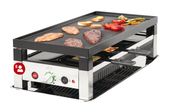 Solis 2 Zone(n) 1400 W mit 280 x 570 mm Fläche  791  Raclette Tischgrill 4-in-1 (Schwarz) f&uuml;r 198,96 Euro