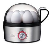 Solis Eierkocher für 7 Eier  8272 Egg Boiler & More (Schwarz, Grau) f&uuml;r 65,96 Euro