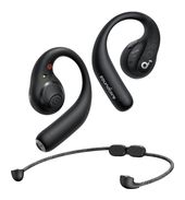 Soundcore In-Ear Bluetooth Kopfhörer kabellos 14 h Laufzeit IPX5  AeroFit Pro (Schwarz) f&uuml;r 133,96 Euro