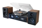 Soundmaster Heim-Audio-Mikrosystem DAB+, FM 12,5 W Bluetooth  PL920 EliteLine Plattenspieler Riemenantrieb (Schwarz, Holz) f&uuml;r 319,00 Euro