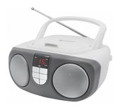 Soundmaster CD Payer FM Radio  SCD1400WE (Grau, Weiß) f&uuml;r 44,90 Euro