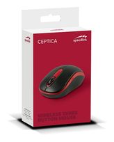 SPEEDLINK 1600 DPI Büro Maus Optisch  Ceptica (Schwarz, Rot) f&uuml;r 6,99 Euro