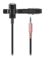 SPEEDLINK Kabelgebunden Aufsteckbares Mikrofon 3,5 mm (1/8")  SL-800006 SPED (Schwarz) f&uuml;r 9,99 Euro