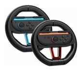 STEALTH Gaming Steuerrad für Nintendo Switch 2  Twin Racing Wheels (Schwarz, Mehrfarbig) f&uuml;r 14,99 Euro