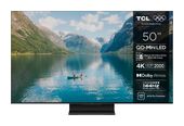 TCL MiniLed 127 cm (50 Zoll) Fernseher 4K Ultra HD VESA 300 x 300 mm 50MQLED85K f&uuml;r 799,00 Euro
