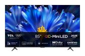 TCL MiniLed 2,16 m (85 Zoll) Fernseher 4K Ultra HD VESA 600 x 400 mm 85QLED810L f&uuml;r 1.999,00 Euro