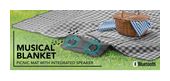Cellular Line 6 W Bluetooth Lautsprecher Laufzeit bis 2 h  Music Picknick Decke (Schwarz) f&uuml;r 34,99 Euro
