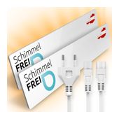 Technaxx Schimmel Dry M1 + M2 Set Wand f&uuml;r 204,96 Euro