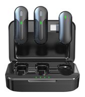 Technaxx  TX-301 Kabelloses Mini-Mikrofon Set (Schwarz) f&uuml;r 25,00 Euro