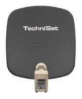 TechniSat 45 cm Aluminium Sat-Spiegel  DigiDish 45 Twin LNB (Grau) f&uuml;r 97,96 Euro