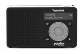 TechniSat DAB+, FM Radio Tragbar  Digitradio 1 (Schwarz, Weiß) f&uuml;r 69,00 Euro