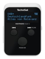 TechniSat DAB+, FM Radio Tragbar  Digitradio mobil 2 (Schwarz, Weiß) f&uuml;r 32,46 Euro