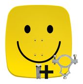TechniSat Aluminium Sat-Spiegel  SatMan 65 Plus (Gelb) f&uuml;r 158,96 Euro